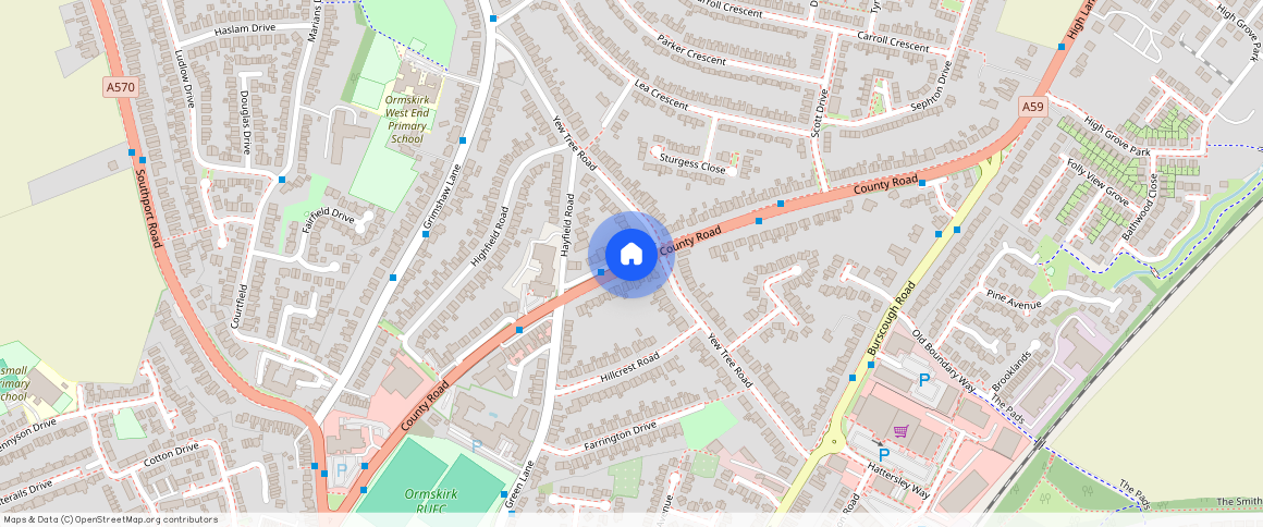 County Road, Ormskirk, L39