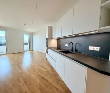 ERSTBEZUG am Hauptbahnhof: EXKLUSIVE DACHGESCHOSSWOHNUNG mit Dachgarten und wunderschönem Wienblick! - Foto 1