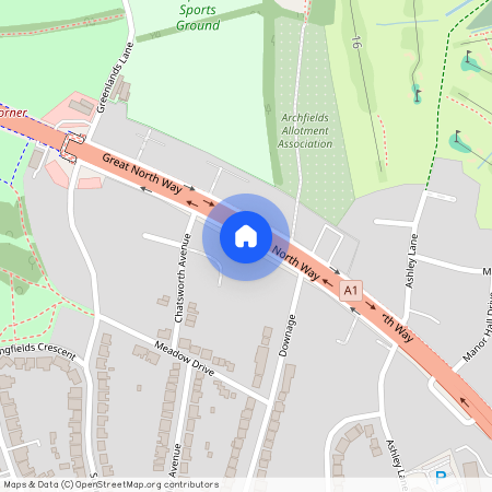 GREAT NORTH WAY NW4 1HS Hendon, London