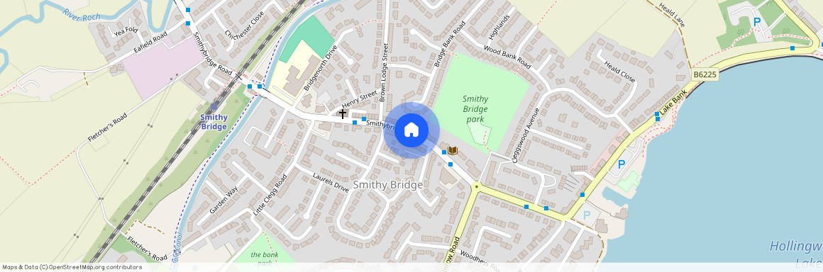 SMITHY BRIDGE, Hollingworth Lake, Littleborough OL15 0BQ