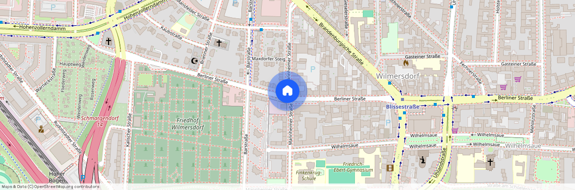 Mannheimerstrasse, 10713 Berlin - Wilmersdorf