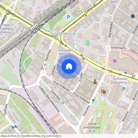 ul. Czysta, Centrum / Śródmieście, Sosnowiec, śląskie