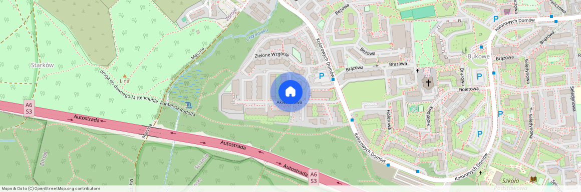 ul. Akwarelowa, Szczecin