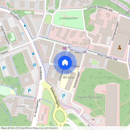 Epistelvägen, Solna