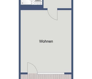 Kompaktes 1-Zimmer-Apartment auf ca. 25 m² mit Balkon - Photo 1