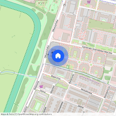 ul. Ołtaszyńska 132, Partynice, Krzyki, Wrocław, dolnośląskie