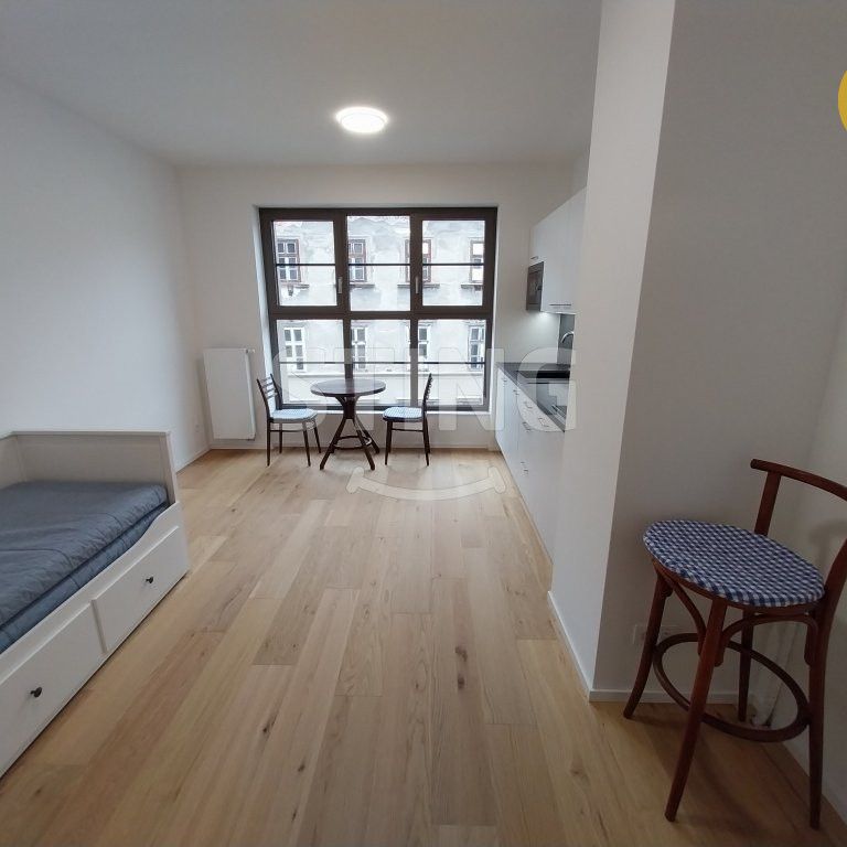 Byt 1+kk k pronájmu, Brno / Zábrdovice, ulice Bratislavská - Fotografie 1