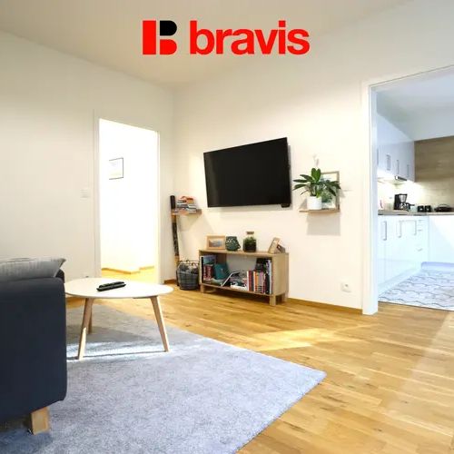 Pronájem bytu 2+1, Brno - Kohoutovice, ulice Borodinova, zařízený, balkon, sklep - Fotografie 1