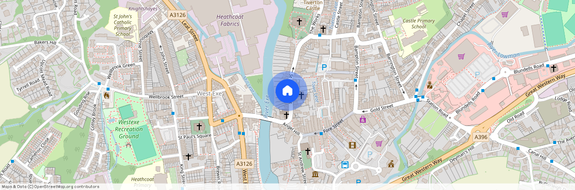 St. Peter Street, The Manse, EX16