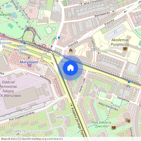 ul. Hanki Czaki, Stary Żoliborz, Żoliborz, Warszawa, mazowieckie