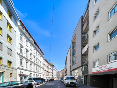 1 Zimmer-Wohnung | 1. OG mit Lift | 2m² Loggia | Modernes Stadtleben in 1050 - Foto 3