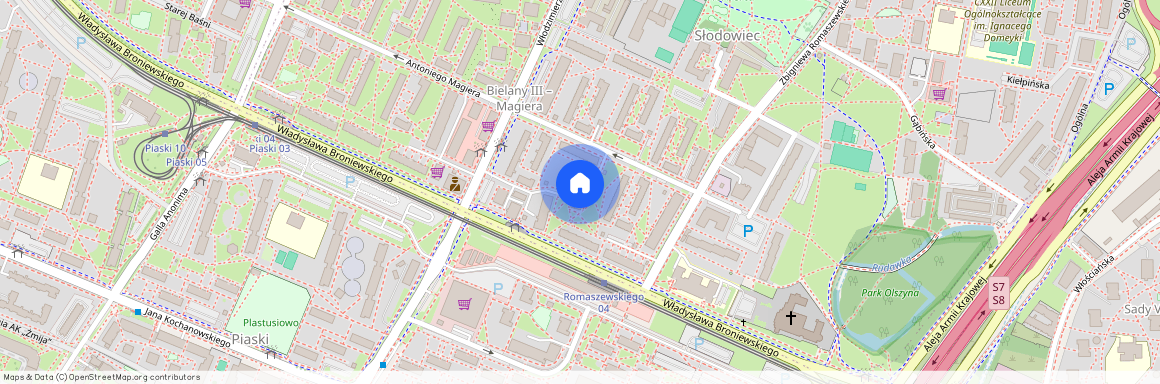 ul. Antoniego Magiera, Słodowiec, Bielany, Warszawa, mazowieckie