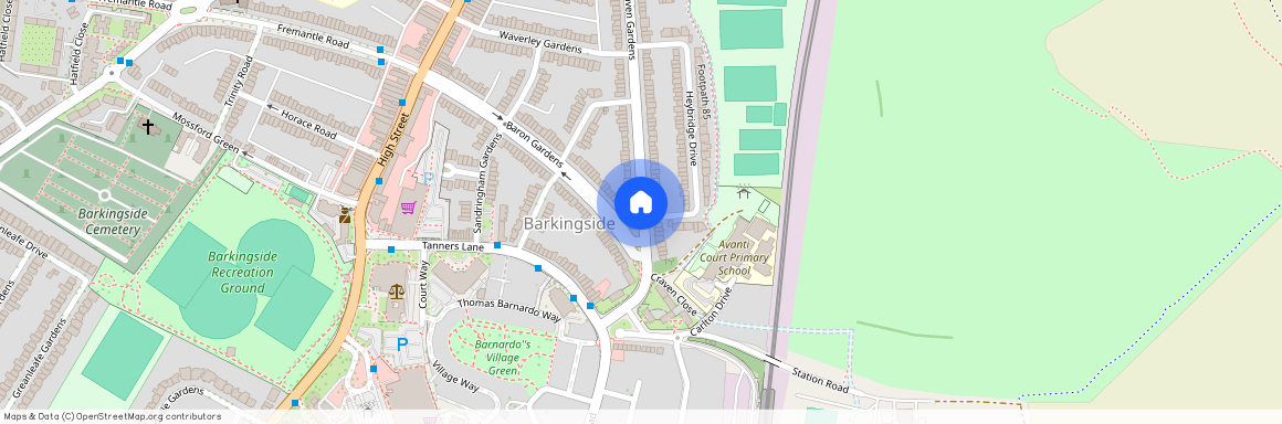 Craven Gardens, Barking IG6