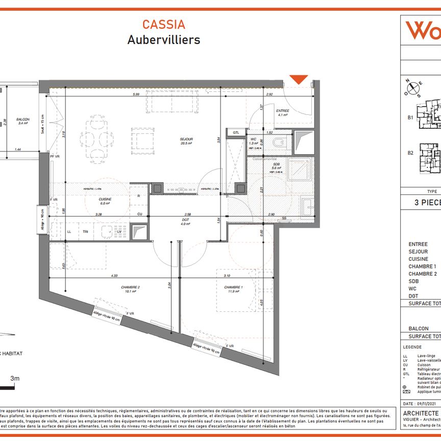 Appartement / Offre 58164566 - Photo 1