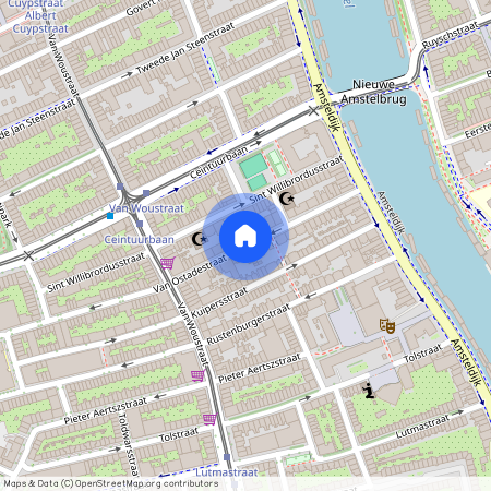 Van Ostadestraat 1074VW Amsterdam