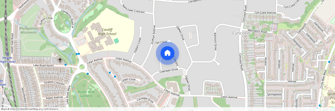 Gwynant Crescent, Cyncoed