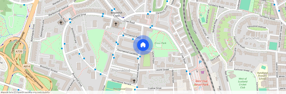 Flat 3/1 56 Thornwood Avenue Glasgow G11 7PE