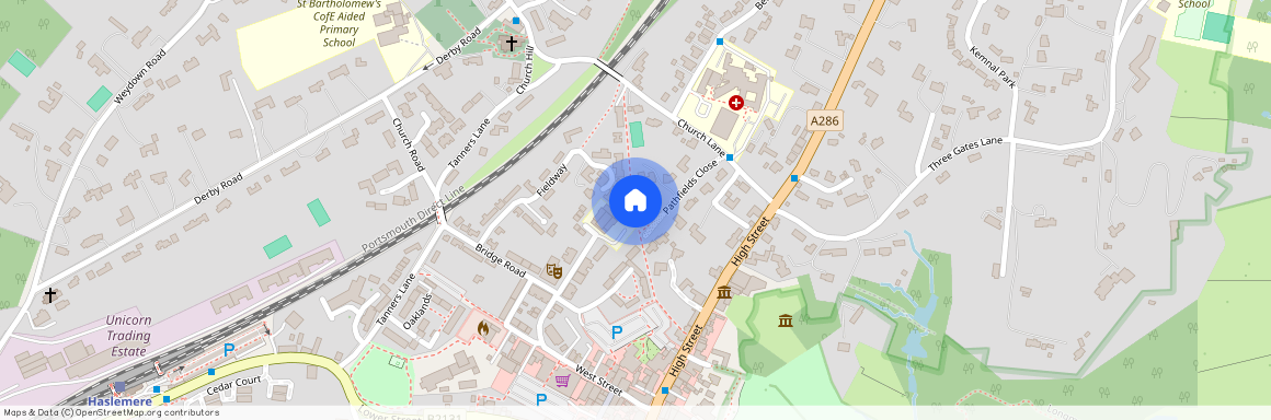 Pathfields Haslemere GU27