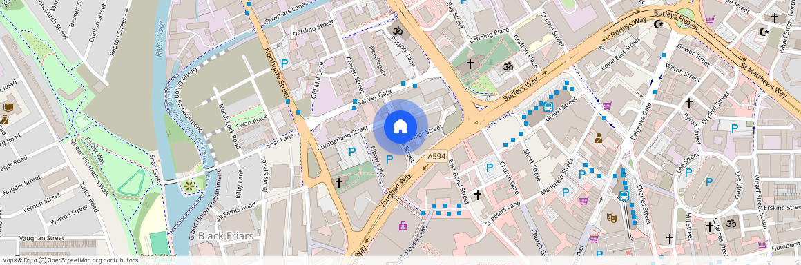 Burgess Street, Leicester, Leicestershire, LE1