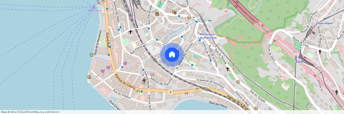 Rue de la Corsaz 1, Montreux