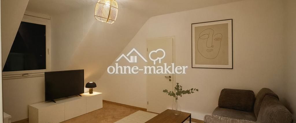 Stilvolle und möblierte 2-Zimmer-Wohnung in Stuttgart-West - befristet - Foto 1