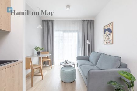 Nowoczesny dwupokojowy apartament z balkonem w prestiżowej inwestycji na Mokotowie - Фото 5