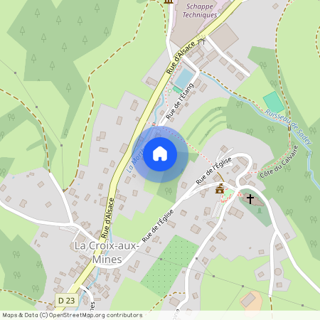 88520, La Croix-Aux-Mines