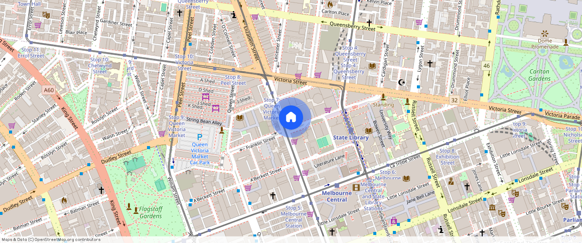 ** Elizabeth Street, Melbourne, Victoria 3000