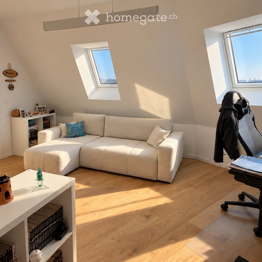 4.5-Zimmer-Maisonette mit privater Dachterrasse in Zürich-Wiedikon - Photo 1