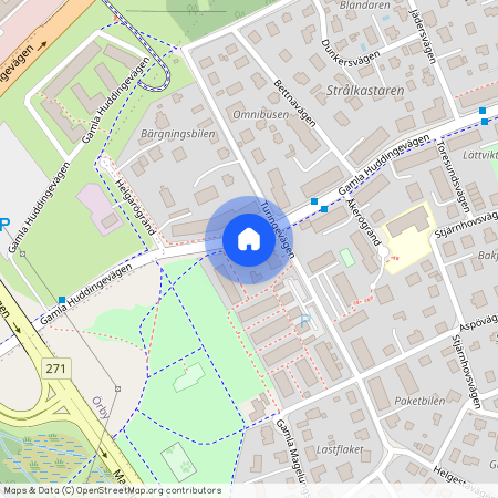 Gamla Huddingevägen, Stockholm