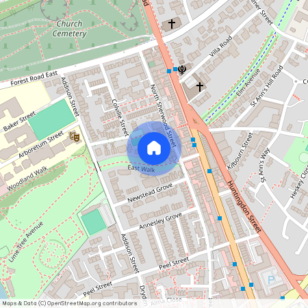 Flat 1, 7 Alpha Terrace, NG1 4EP