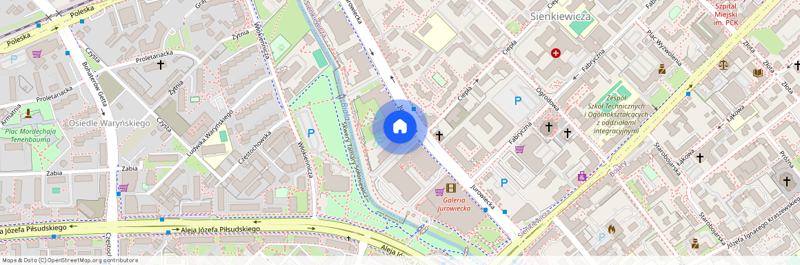 ul. Jurowiecka, Sienkiewicza, Białystok, podlaskie