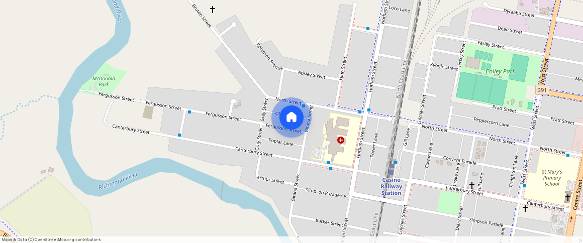 ** Fergusson Street, Casino, NSW 2470