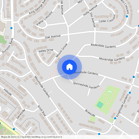 Woodside Gardens, Gateshead, Tyne and Wear, NE11