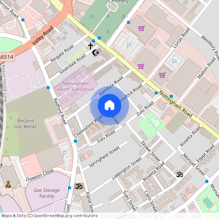 Chelmsford Road, Nottingham