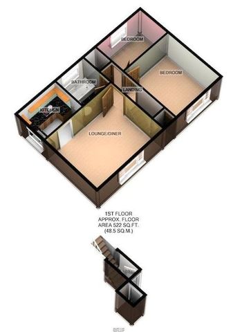 2 Bed Maisonette, Sandhills, SM6 - Photo 3