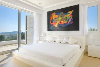 Annual or seasonal rental villa Sa Carroca with sea views