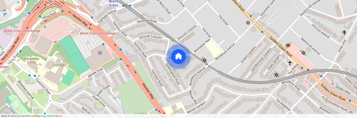 Montpelier Rise, Golders Green, NW11, London