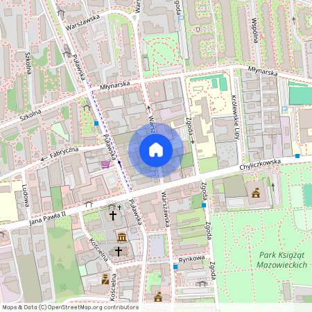 ul. Warszawska, Piaseczno, Piaseczno, piaseczyński, mazowieckie