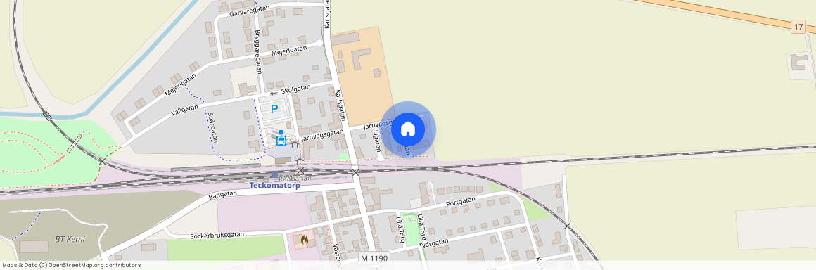 Stinsgatan, Teckomatorp