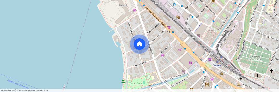 Rue de l'Union 5, 1800 - Vevey, Suisse