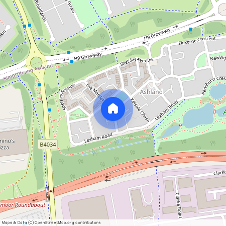 Langham Way, Ashland, Milton Keynes, MK6