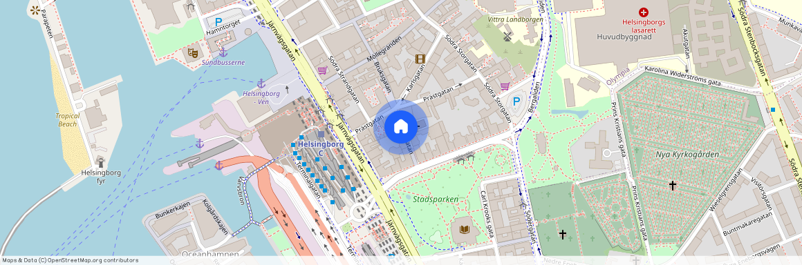 Centrum, Helsingborg, Skåne, Bruksgatan 36 A