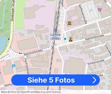 Geräumige 2-Zimmer-Wohnung mit Einbauküche in der Innenstadt von Lohne - Foto 1