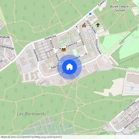 ul. Jagodowa, Borek Fałęcki, Łagiewniki-Borek Fałęcki, Kraków, małopolskie