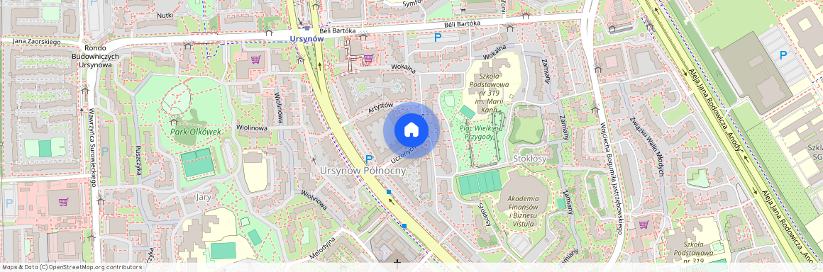 Ursynów, al. Komisji Edukacji Narodowej, Warszawa
