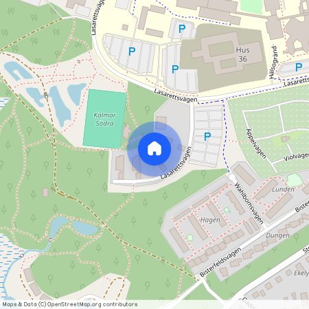 Lasarettsvägen 25 Stensberg, Kalmar