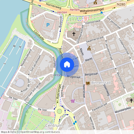 Roerkade 4-B, Binnenstad, 6041KZ, Roermond