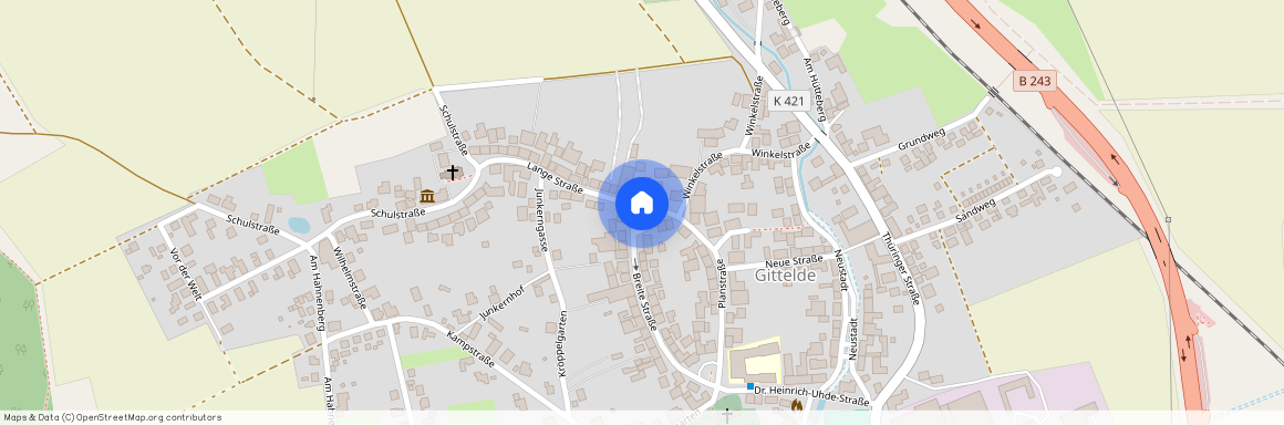 Lange Straße 1, 37534 Niedersachsen - Gittelde