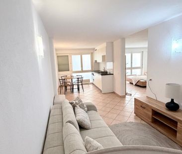 Furnished apartment 1.5 bright room Center Montreux Flexible rental CH - Photo 1